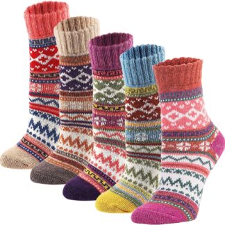 YZKKE Women's Vintage Winter Socks